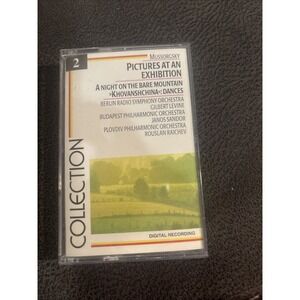 Modest Mussorgsky Pictures At An Exhibition Cassette Tape